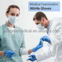 Pidegree Personal Protective Equipment (PPE) food grade black Disposable Vinyl Gloves Vinyl PVC Gloves