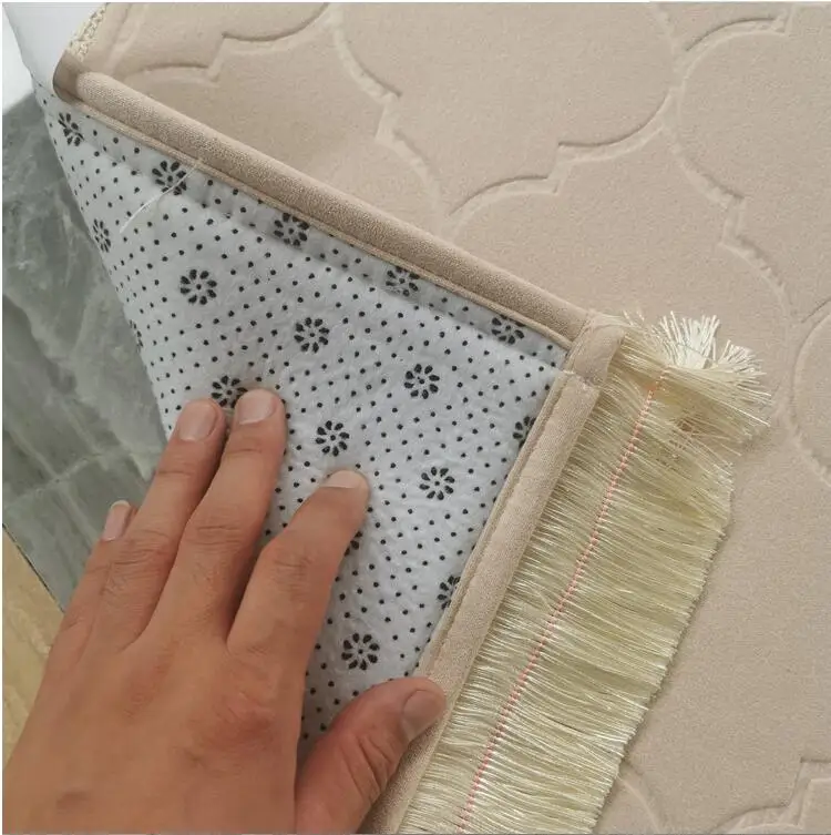 hot selling factory price Anti slip backing raschel prayer rug Islam mat for