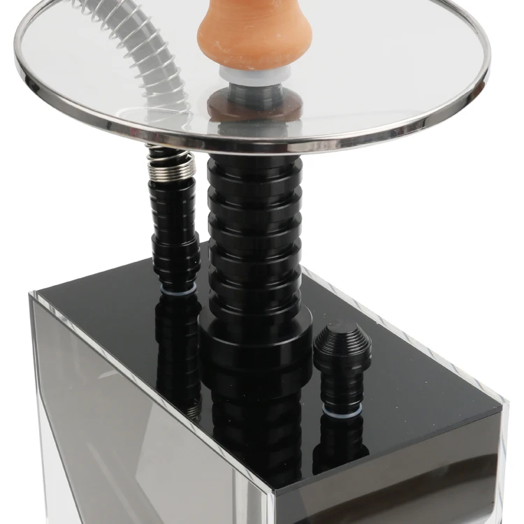 Портативный кальян со светодиодной подсветкой, лучший кальян, оптовая продажа, чашка для кальяна, портативный кальян, пластиковый кальян для продажи