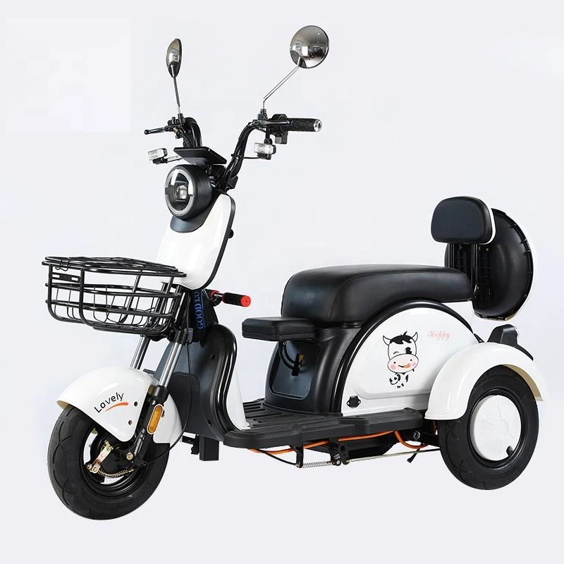 Highlight Headlights Three Wheel Comfortable Armrest Tricicle Electric Tricycle