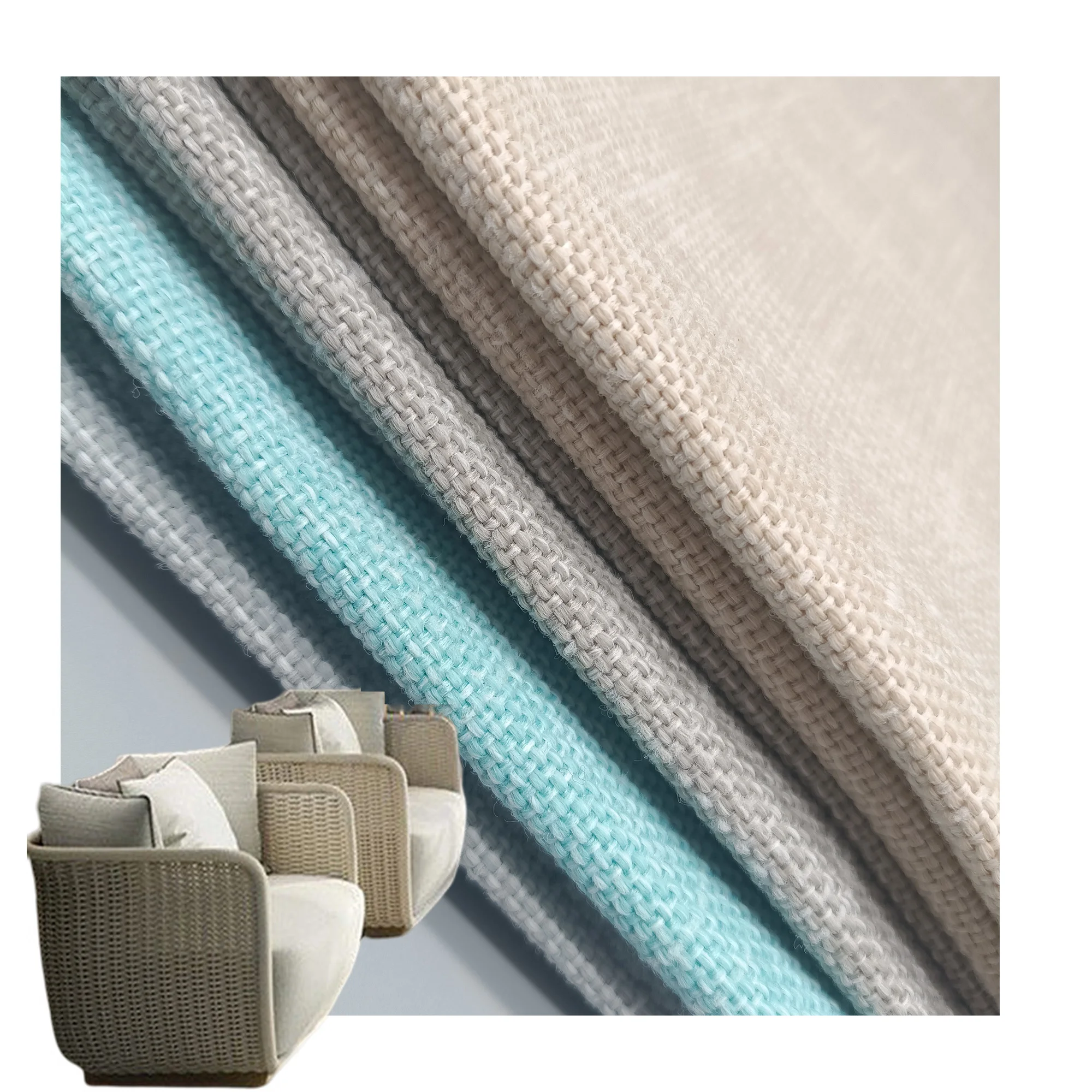 Custom multicolor awning fabric waterproof for fabric parasol umbrellas