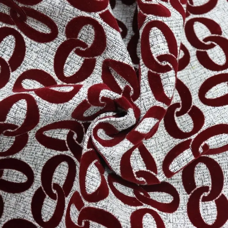 High quality polyester flock for sofa upholstery fabric