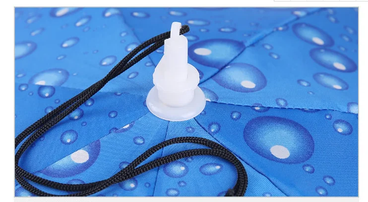 77CM X 7 ribs Umbrella Hat Hands Free Umbrella head for Adults and Kids TSU03B