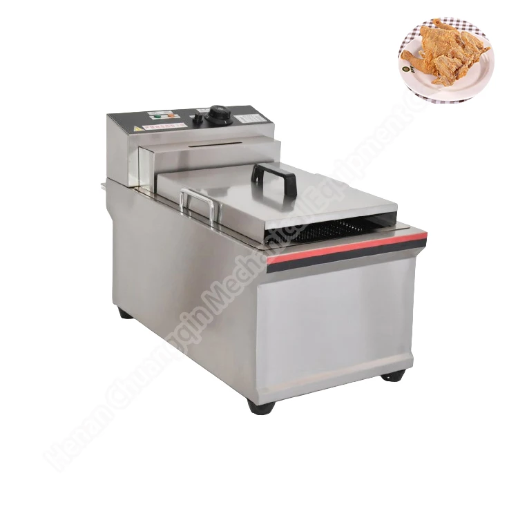New design industrial Commercial Kitchen Equipment table Top Electric Fryer