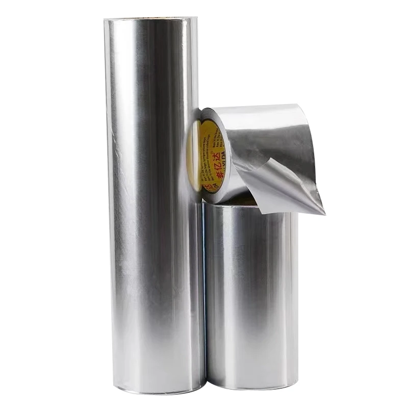 Kitchen 9-30 Micron 8011 Household Catering Aluminium Foil Food Roll Home Safe Aluminum Foil Paper for Baking Wrapped