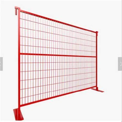Hebei Anping spot can customize colors  Canadian temporary guardrail Australian temporary fence