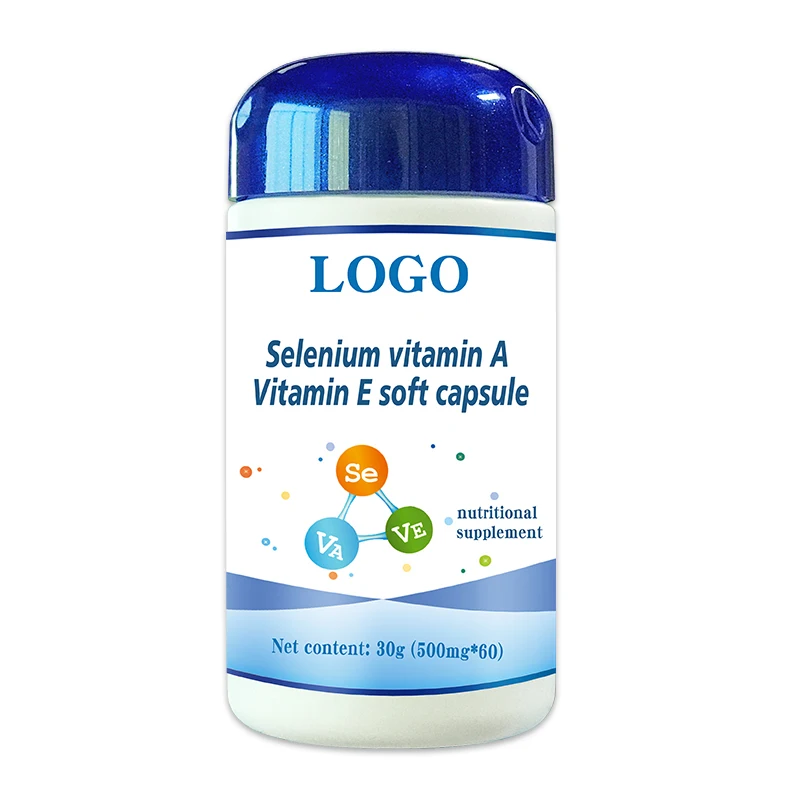 Selenium vitamin A Vitamin E soft capsule anti-agin Boost immunity  antioxidant
