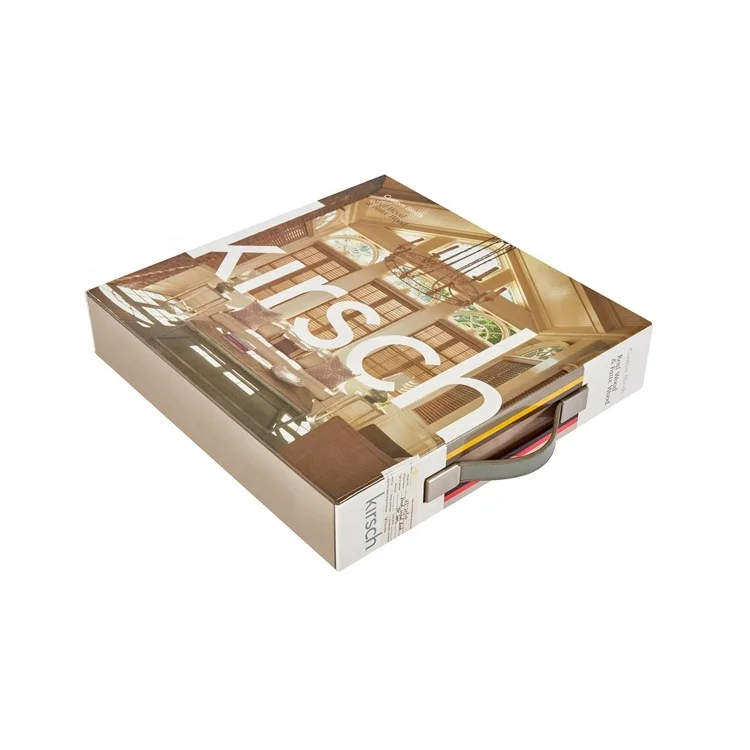 Customized Swatch book For wood blinds