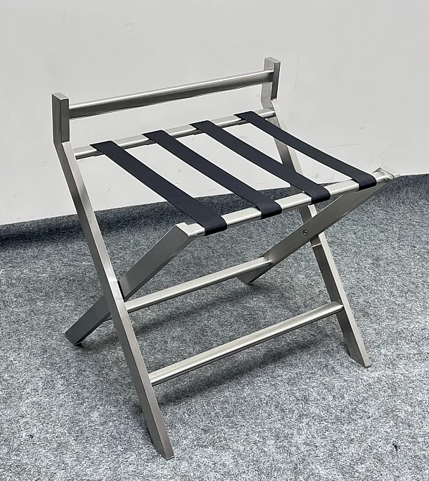 Luxury luggage rack for hotel and hospitality industry