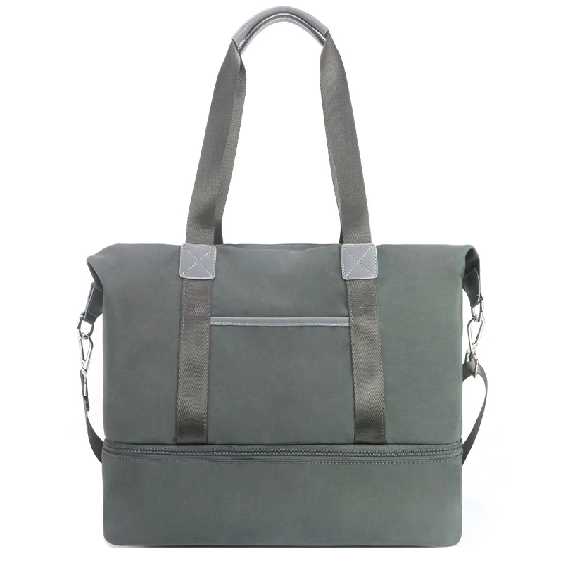 Custom Travel Portable Crossbody Duffle travel durable Dry Wet Separated Gym Bag Sport Gym Duff Bag