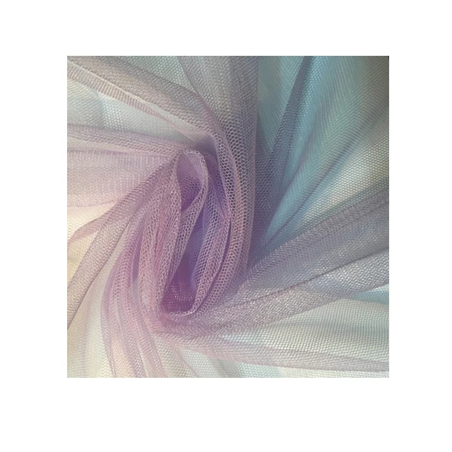 
Color Polyester Knitted Fabric Mesh Cloth For Wedding Dress Mosquito Net Laundry Bag Underwear Production Material 