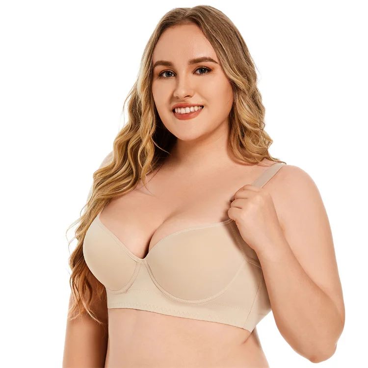Silky Soft Smoothing Wirefree Plus Size Wireless Bra