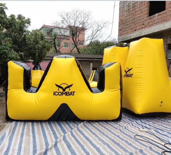 Cheap Inflatable Shooting Obstacle Bunkers Shoot Sport Inflatable Paintball Air Bunkers For Sale