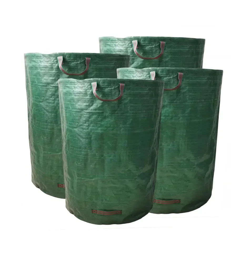 Factory Custom Made large Reusable Heavy Duty for Garden Lawn Leaf Yard Debris Storage and Garden Accessories Garden Waste Bag