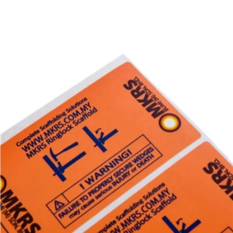 Custom Logo Permanent Labels Industrial Electronic Label Sticker