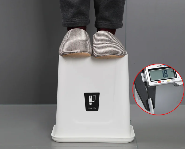 High quality space saving compact trash cans hang from kitchen trash cans