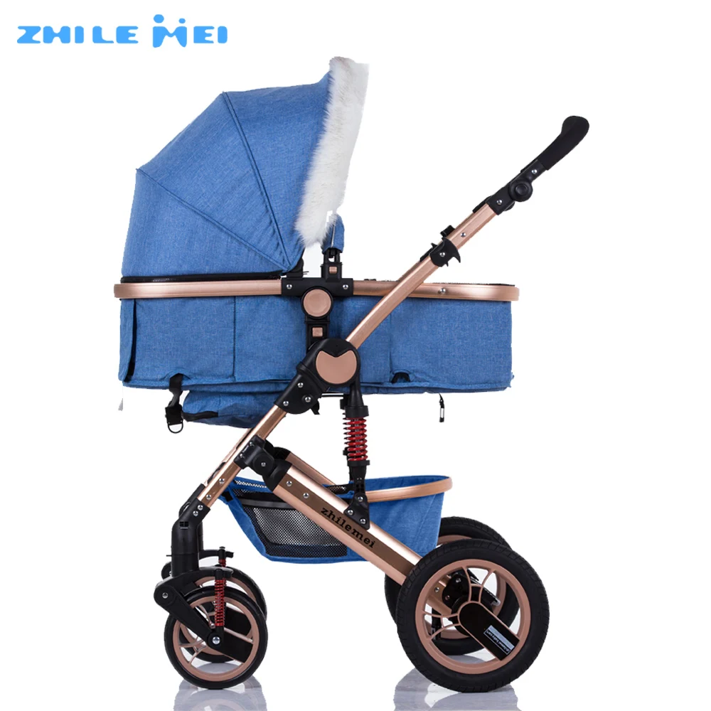 3 in High Quality Baby Convertible Rider Easy Foldable Portable Kids Stroller Adjustable Multi-function Baby Strollers