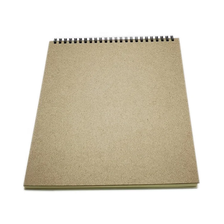 Factory custom design blank 50 sheets sketchbook A3 A4 A5 spiral drawing art sketch book