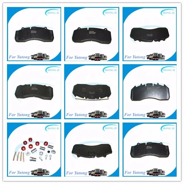 3501-01538 auto disk brake yutong kinglong higer bus brake pad repair kit