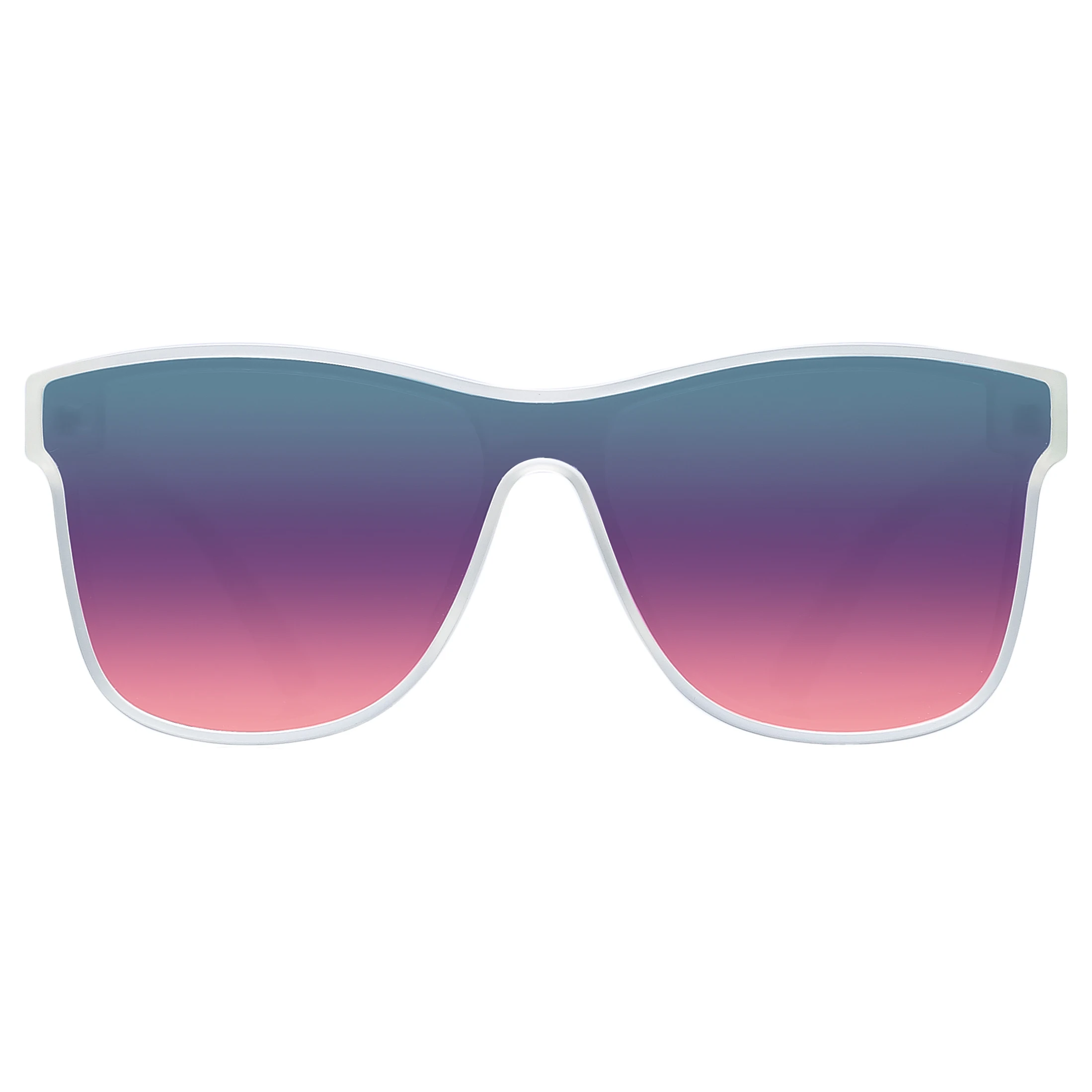 Blenders rainbow TR90 OEM polarized gradient mirror lens color women men unisex sunglasses