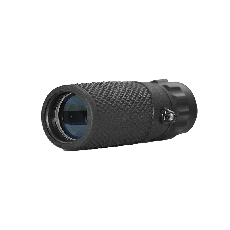 Tirstar 10X25 Outdoor Long Distance Pocket Handheld Wide Angle of View Black HD Professional Monocular