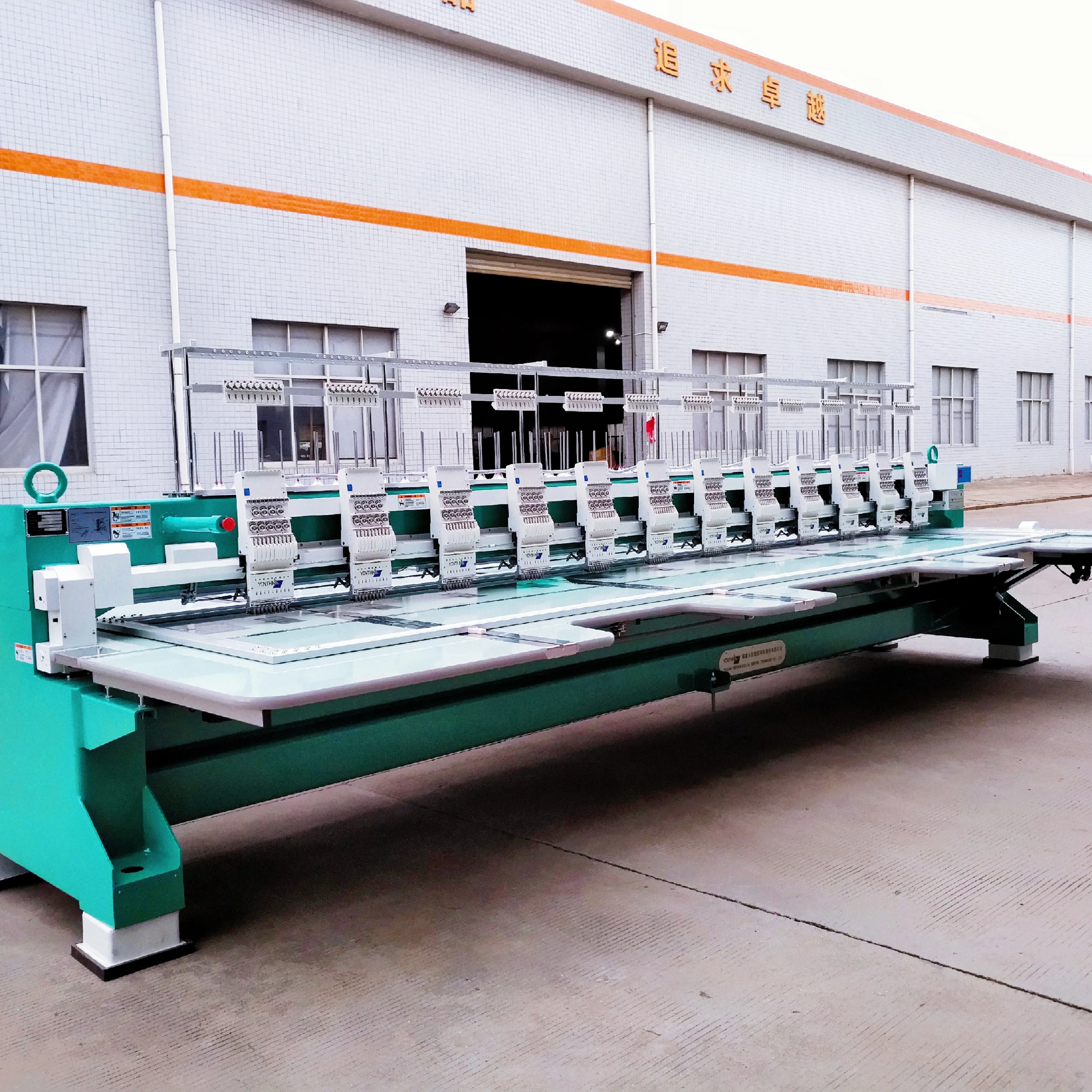 Yonthin High Speed Mesin Bordir Like Tajima Brother Multi 12 Head Flat/Cap/ Embroidery Machine Computer Sale Prices