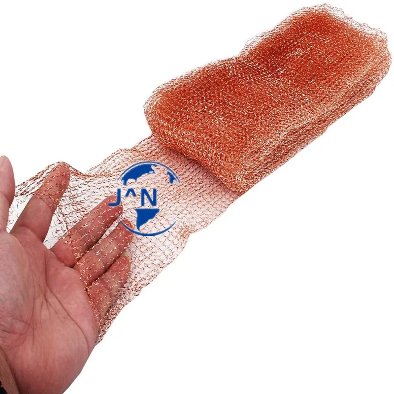 Hestia Sel Sup Prod-1 pcs 100 cm X 10 cm Copper Mesh Roll Mesh Pest Control Packing Roll
