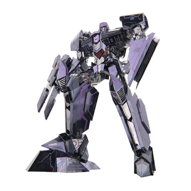 Металлический 3D-пазл Megatron для сборки своими руками лазерная вырезка игрушка-головоломка подарка
