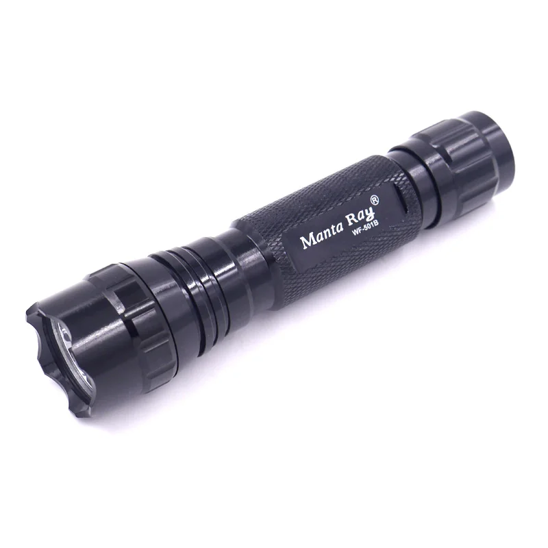 Черный Манта WF-501B XP-E2 желтый светодиод нефрита факел 18650 перезаряжаемые фонарик свет лампы