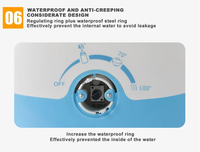 Portable Baby Formula Milk Heating Double Bottle Warmer for Breast Milk/eggs/baby food/sterilize Household Baby Feeding Product