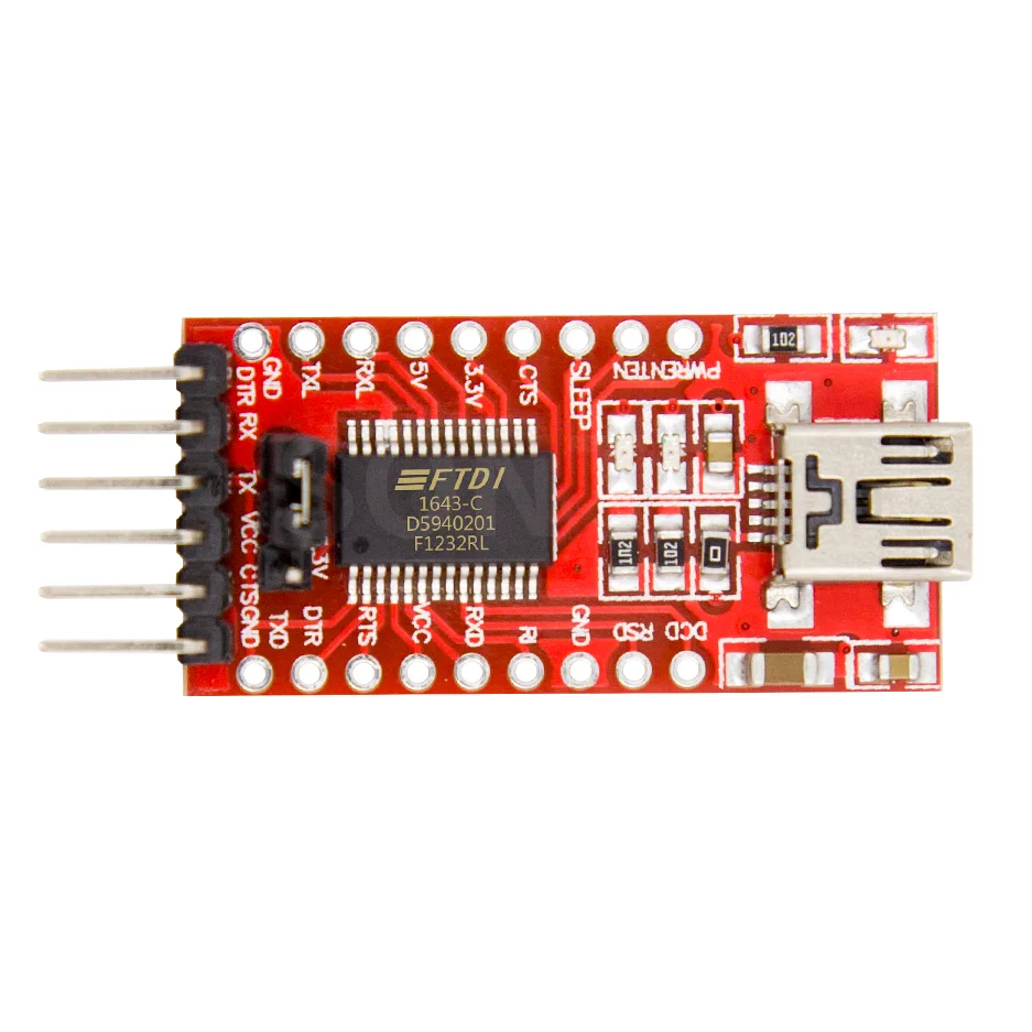 Mini Interface Support FTDI Usb 3.3V 5.5V To TTL FTDI Adapter Download Line Modules FT232RL Modules