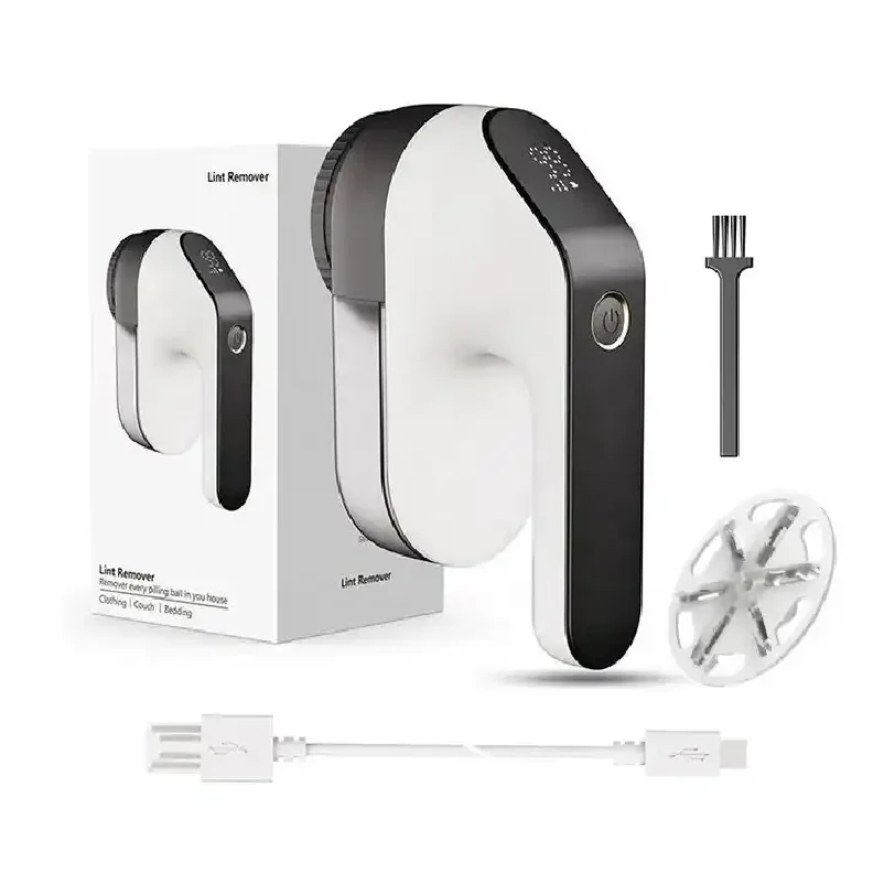 Rechargeable Fabric Electric Lint Remover Shaver Sweater for Clothes Furniture Lithium Battery Led Digital