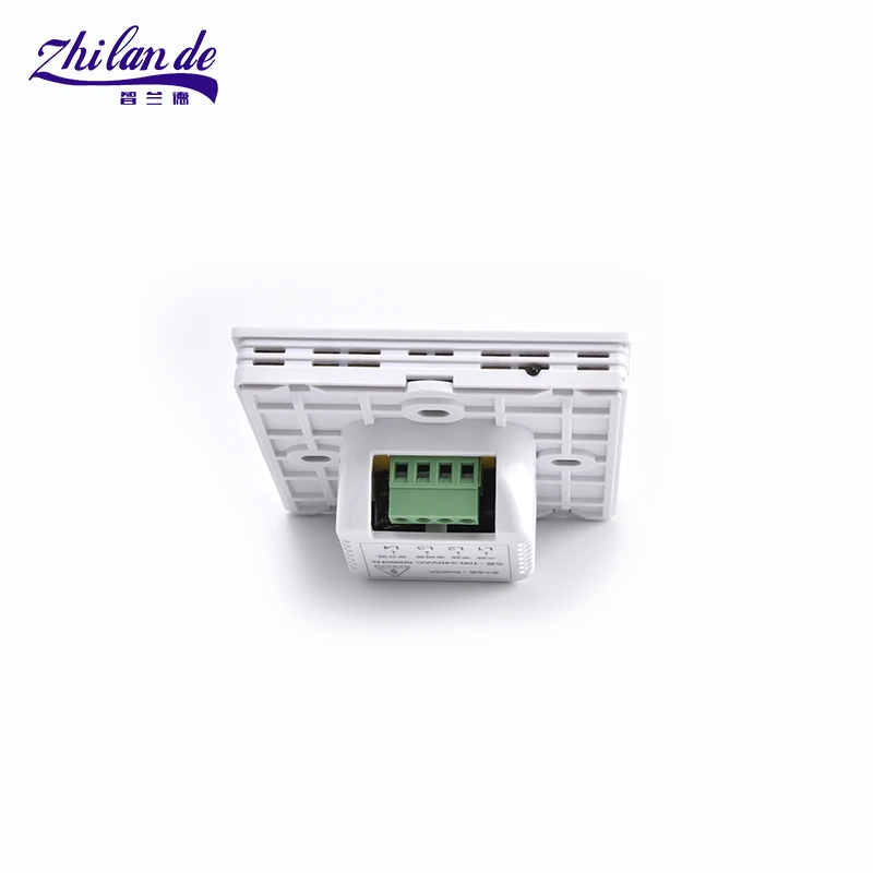 Floor heating touch screen design programmable  control thermostat for room