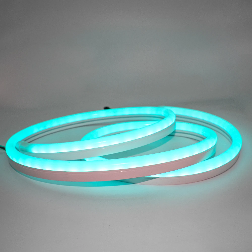Kingtar Dream Color Milk Cover Flexible LED Neon Strip Light Waterproof Outdoor 12V LED Strip Lights