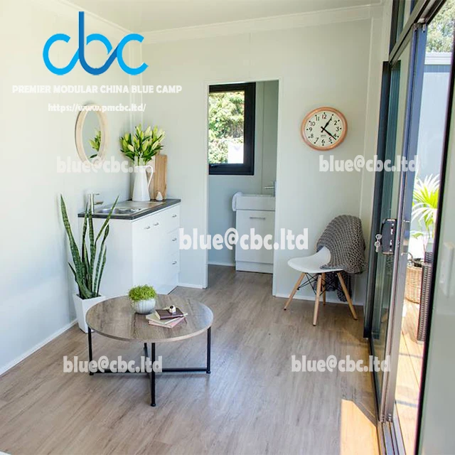 High quality prefabricated 4 bedroom container house home apartment