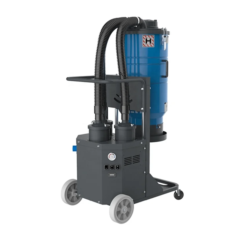 120V High suction power concrete floor vacuum grinding dust extractor