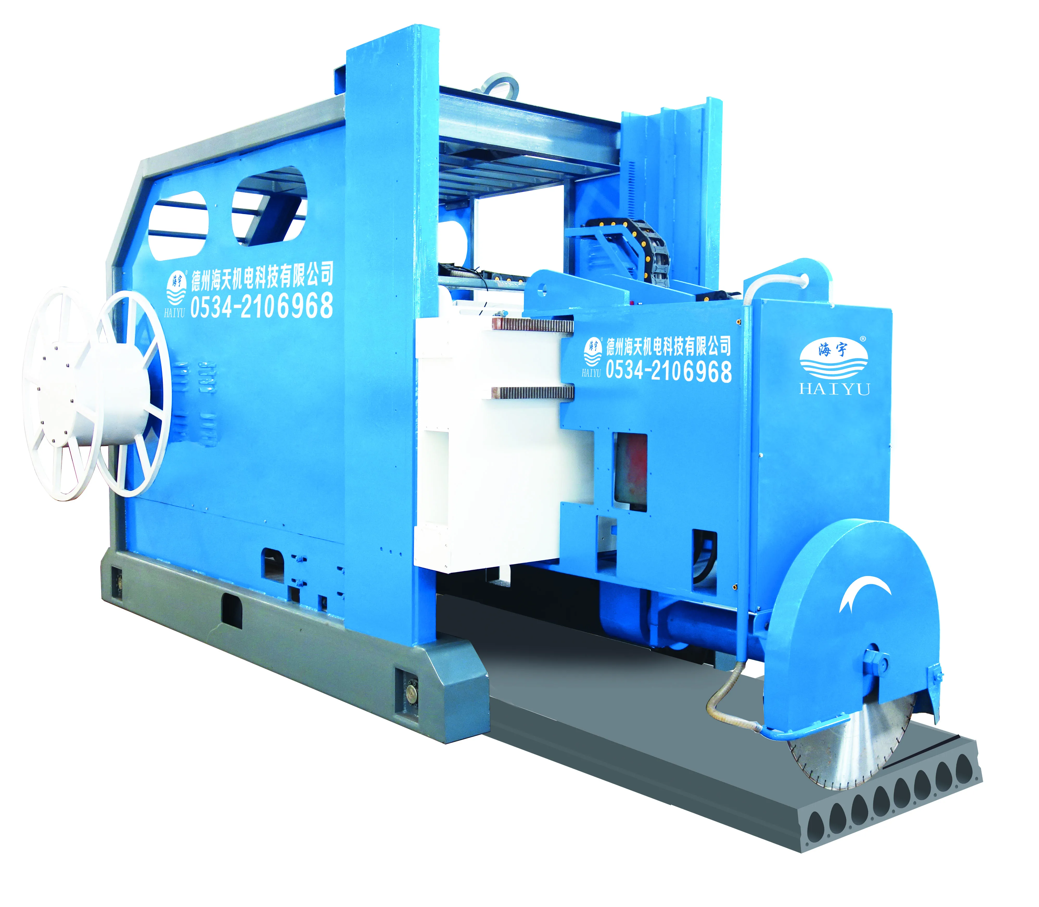 Sliding prestress prefabricated hollow core slab Slipformer machine concrete component size can be customized