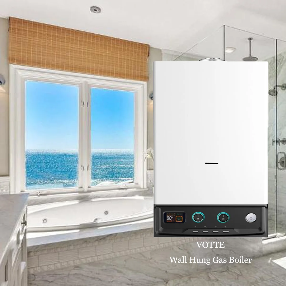 Instant Flue Type Gas Geyser Pulse Igniter Gas Geyser Pulse Igniter popular Chinese new style wall hung gas boiler