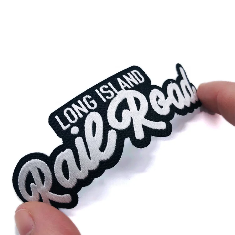 Высококачественная тканая вышитая нашивка на заказ, светящаяся в темноте для шляпы