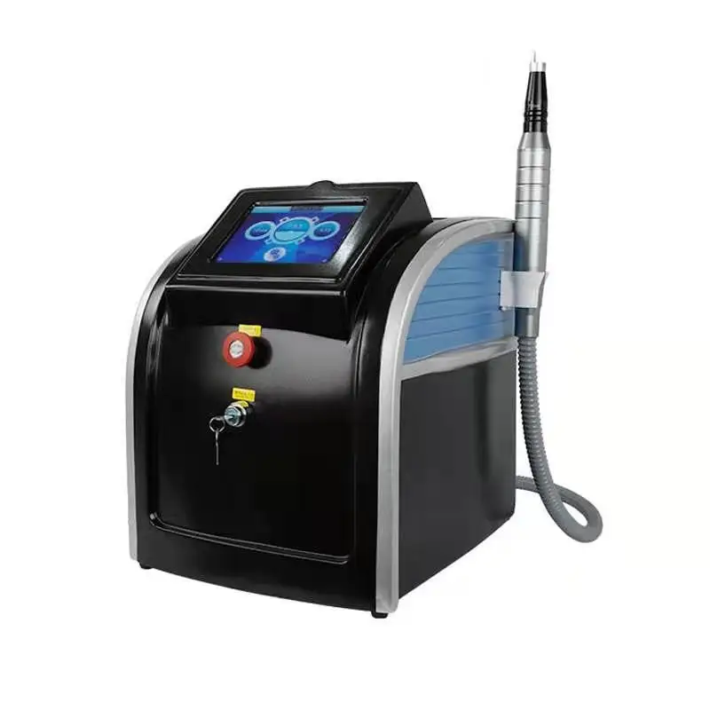 Portable Nd Yag Tattoo Pico Laser picosecond Laser 755nm 1064nm 532nm 1320nm Pigment removal  carbon peeling laser