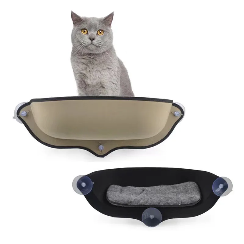 Detachable Cat Wall Hammock Sunlight Window Sill Furniture for Cats and Dogs Featuring Animal Pattern by Pet Animal