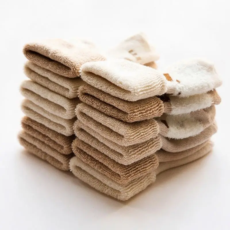 
Wholesale children cartoon cute cotton animal organic baby socks 