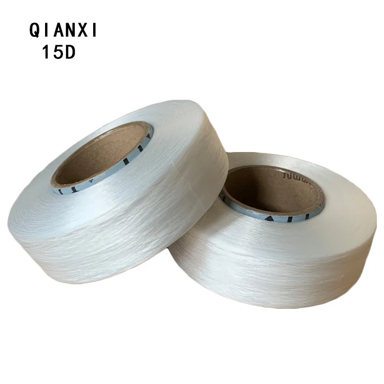 Фабрика huafon высокоэластичная нить из лайкры для SCY ACY трикотажная ткань qianxi класс A 15D яркая неизолированная пряжа спандекса