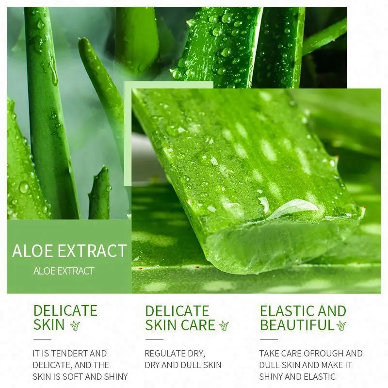 Aloe Vera Gel 300G Sadoer Wholesale Natural Miosturizing For Lightening Repair Skin Soothing Tender Supple