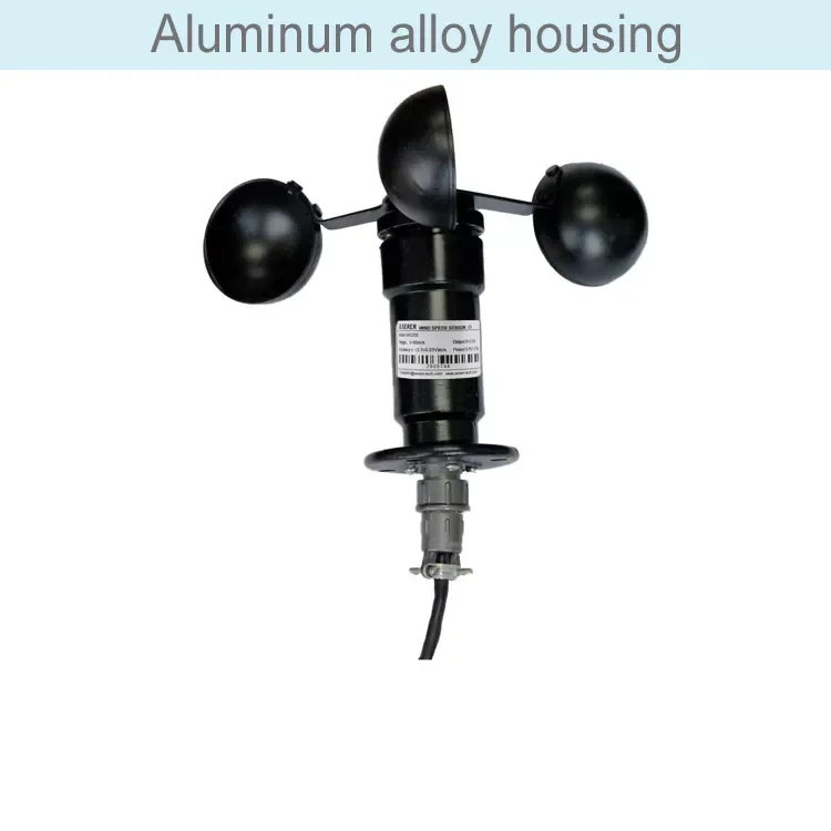Sentec high-quality wind vane 3 cup anemometer measures for cranes wind energy