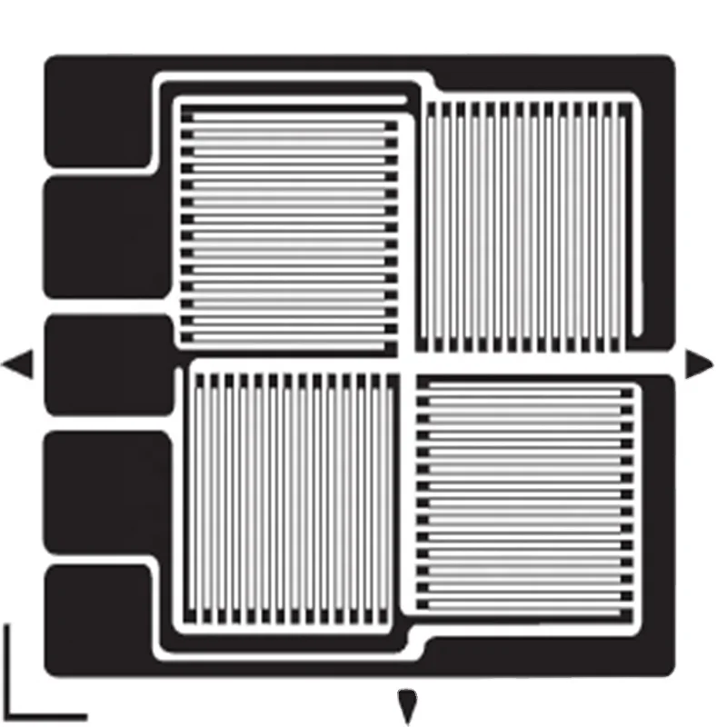 350 ohm/1000 ohm/2000 ohm EB full bridge strain gauge strainmeter for transducer application