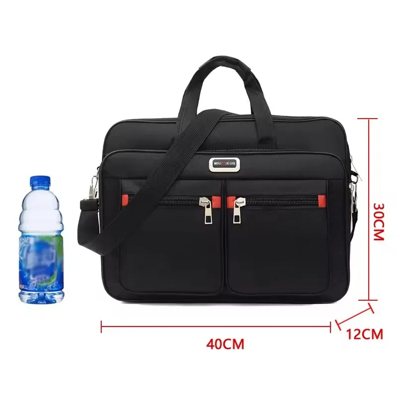 Cheap large capacity fashion oxford travel business laptop bag portable briefcase student laptop sleeve for man