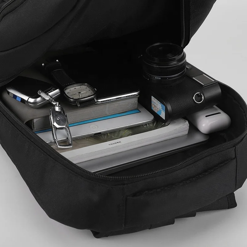 Wholesale High Quality Custom Logo Waterproof Nylon Outdoor Travel Unisex Laptop Backpacks Teenager School Bags Daily Life