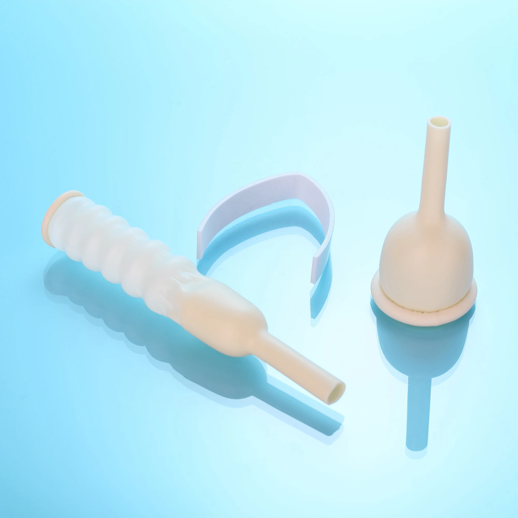 Anpassade disposable latex externa kateter tillverkare cateter de urina externo- zunanji urinski kateter za enkratno uporabo