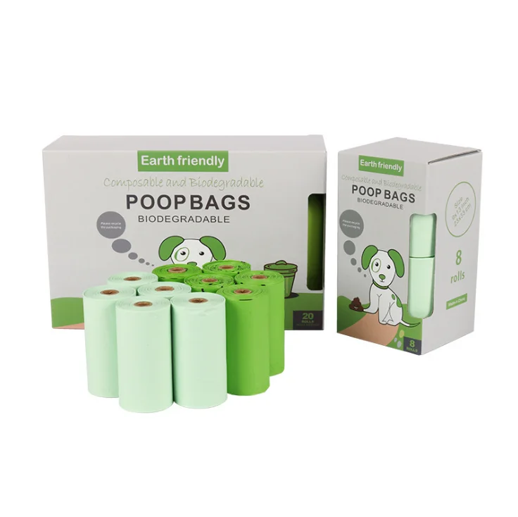 2022 Full biodegradable garbage bag pet dog toilet bag environmental protection portable dog excrement bag